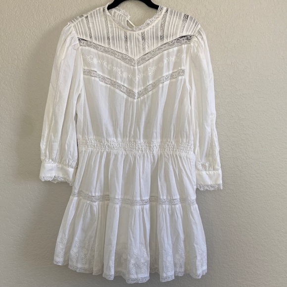 LoveShackFancy Dresses & Skirts - NWT LoveShackFancy x Target Talulah White
Pintuck Dress. Size L